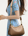 Cowhide Crossbody Bag  Straps Tote Lady Shoulder Bags Leather Messenger Bag