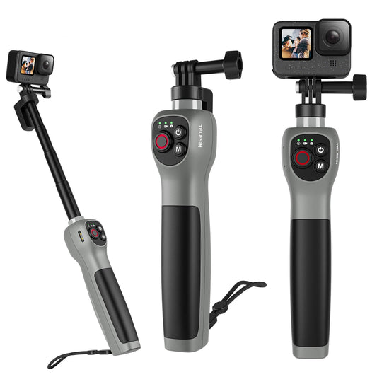Underwater Bluetooth Selfie Stick with Wireless Remote for GoPro Hero 8 9 10 11 12