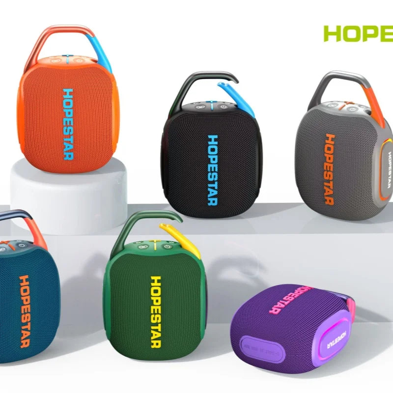 Waterproof Bluetooth Speaker Portable Wireless Outdoor Clip Speaker with TF Card Playback for Cycling Camping Clip5