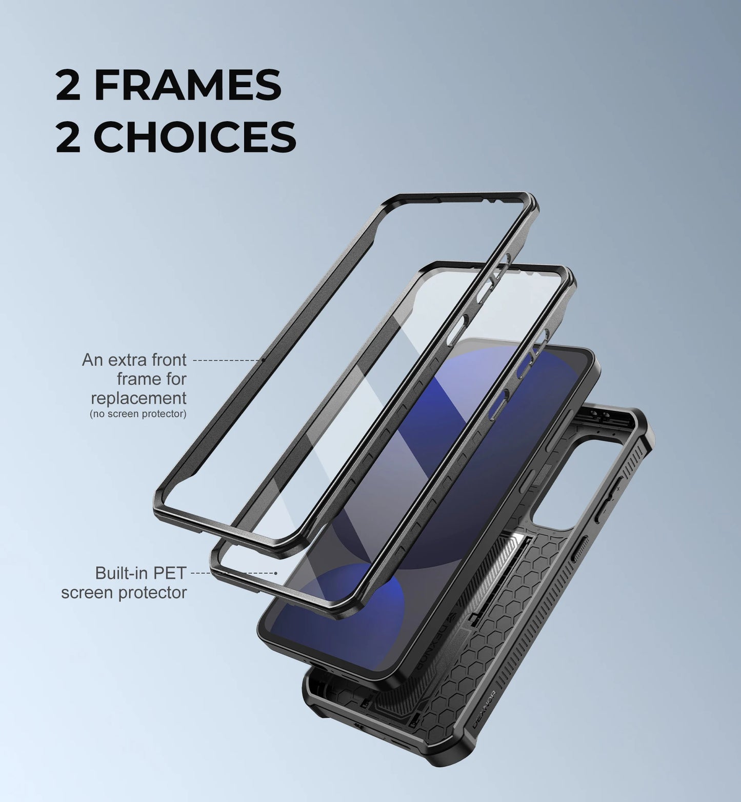 For Samsung Galaxy S24 FE Case with Built-inSlide Camera Cover Full Body Heavy-Duty Rugged Case holder Built-in Screen Protector