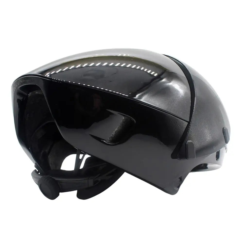 Aerodynamic Triathlon Cycling Helmet With Magnetic Goggles