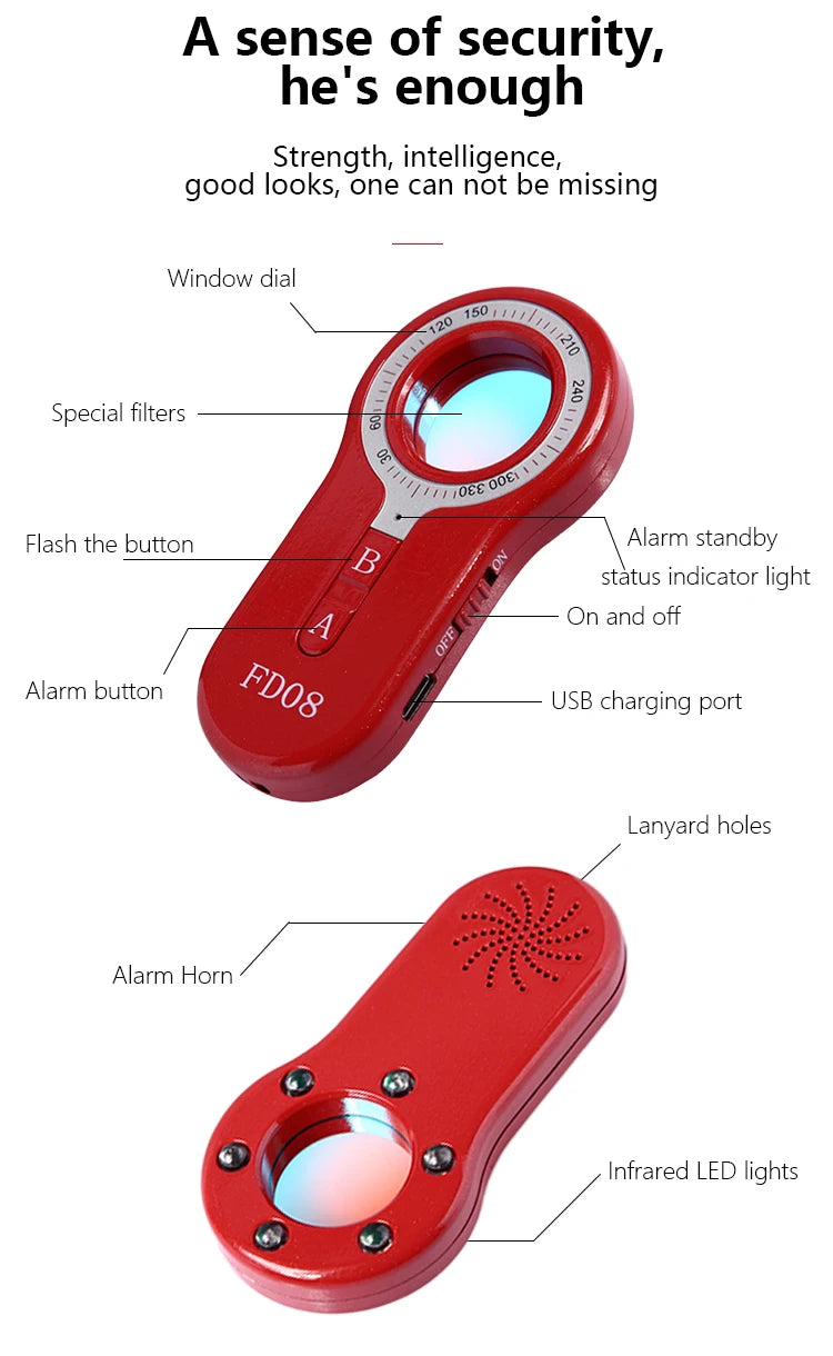Travel fashion version of anti-camera Magic Mirror