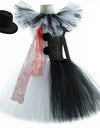 Killer Clown Costume for Girls Halloween Fancy Tutu Dress Blood Scary Art The Clown Terrifier Costume for  Carnival Clothes