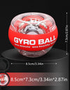 Gyroscopic Power Trainball Autostart Range Gyro Power Wrist Ball with LED Lights Arm Hand Muscle Force Trainer Fitness Equipment