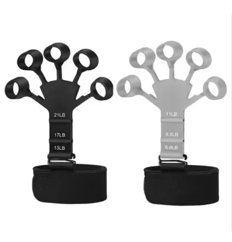 5 Finger Silicone Wrist Puller Stretching Tool Finger Trainer  Aids Hand Training Strength Exercise