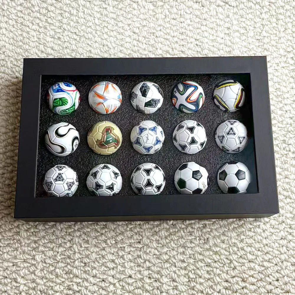 2026 Mini Soccer Ball Collectible Set 15 Piece Football Fan Souvenir