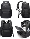 Anti Theft Laptop Backpack 15.6" Anti-wrinkle Waterproof USB Recharging Oxford Backpack Men Fashion Travel Bag Backpacks