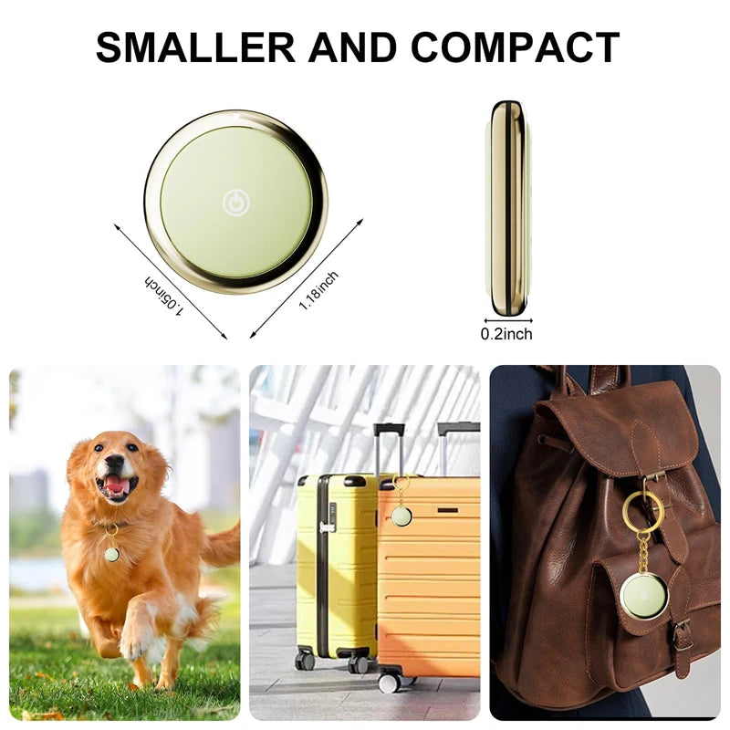Mini Global Position Systm Tracker Work With Apple Find My APP Long Lasting Battery Global Positioning Portable Anti-Lost Tag For Pets Items New