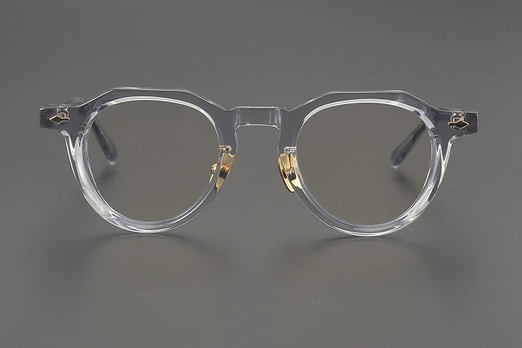Vintage Oval Acetate Optical Eyeglasses Frame