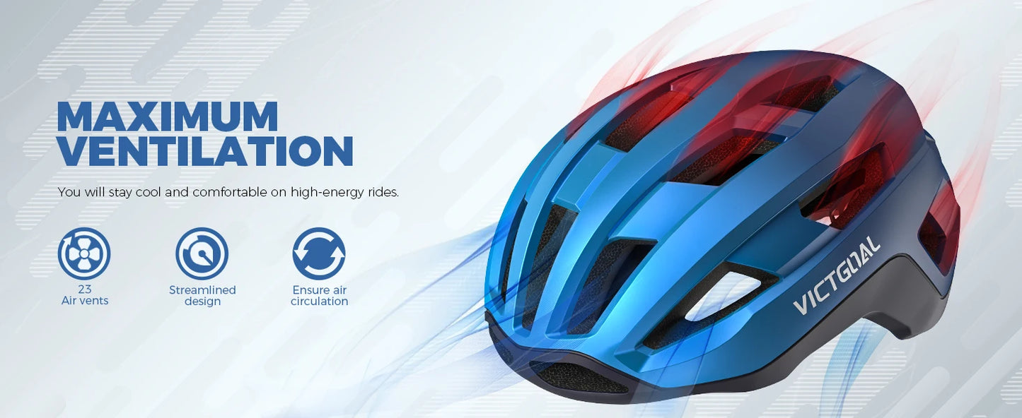 Lightweight Road Bicycle Helmet for Men Women with  Chin Buckle Cycling Scooter MTB Bike Helmets