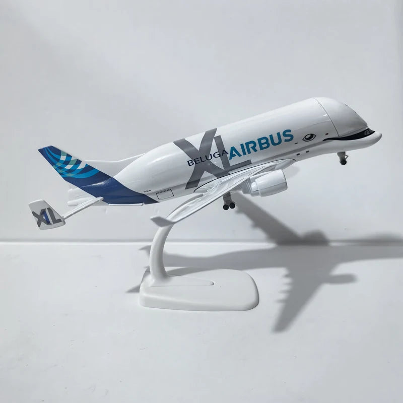 20CM Beluga Airbus Diecast Metal Aircraft Model