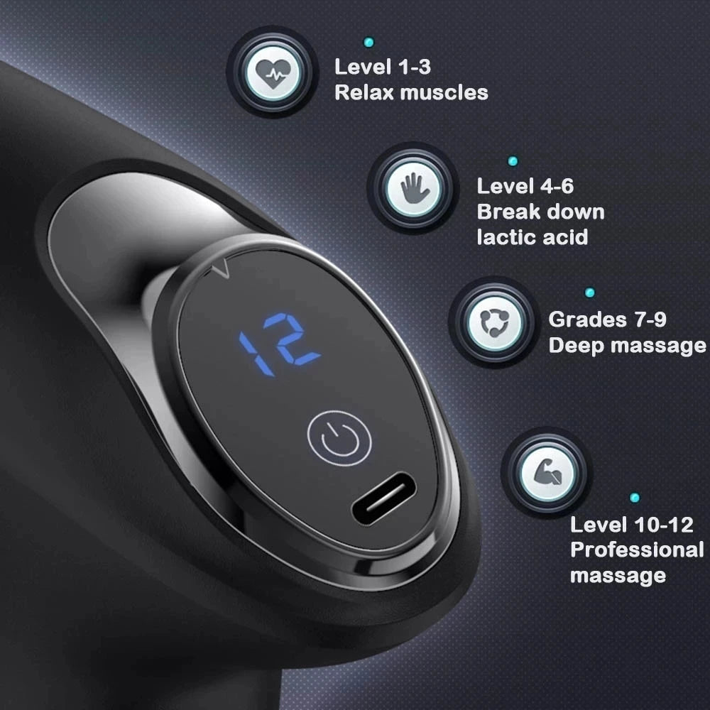 Mini Fascia  Muscle Relaxation Massage Shock Electric Whole Body Massage  Relieves Fatigue and is Convenient to Carry