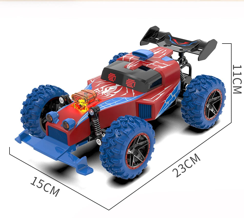 High Speed RC Car With LED Lights Sports Off-road 2.4GHz Remote Control Climbing Vehicles Cars Toys for 's Toy