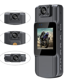 1080P HD Mini Camera Portable Digital Video Recorder BodyCam Infrared Night Vision Police Cam Small Bike Camcorder