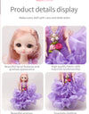 Electric Universal Walking Doll With Music And Dance, Wedding Dress Princess With LED Lights And Pleasant Music, Play House Toy,