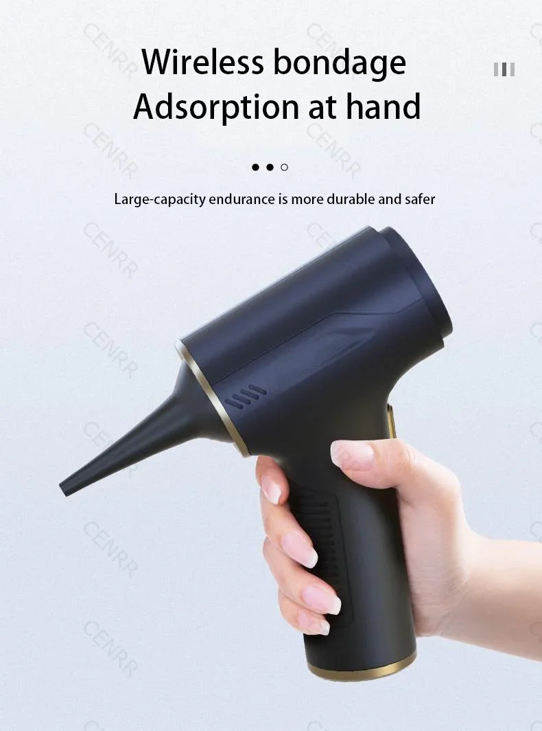 895000PA Car Vacuum Cleaner Wireless Mini Strong Suction Hand Held Car Cleaner High Power Portable Cleaner Home Appliance