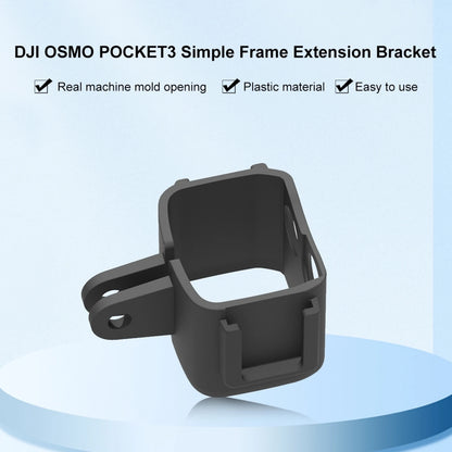 for DJI OSMO Pocket 3 Protection Frame Cage Expansion Adapter Bracket