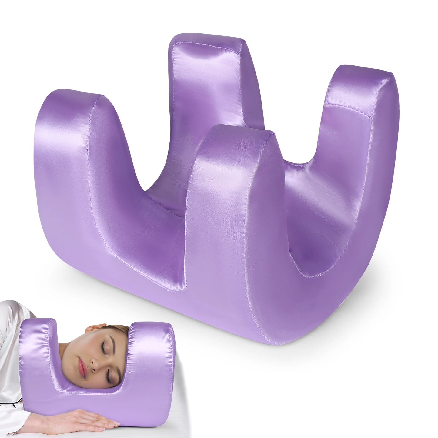 Face Pillow Memory Foam Face Relaxed Beauty Sleep Wrinkle Prevention Anti Aging Anti Wrinkle Beauty Bed Pillow