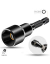 6-19mm Impact-Socket Magnetic Nut Screwdriver Deep Socket Adapter 1/4 Hex Wrench Heads Electric Drill Bit Repairing Hand Tools