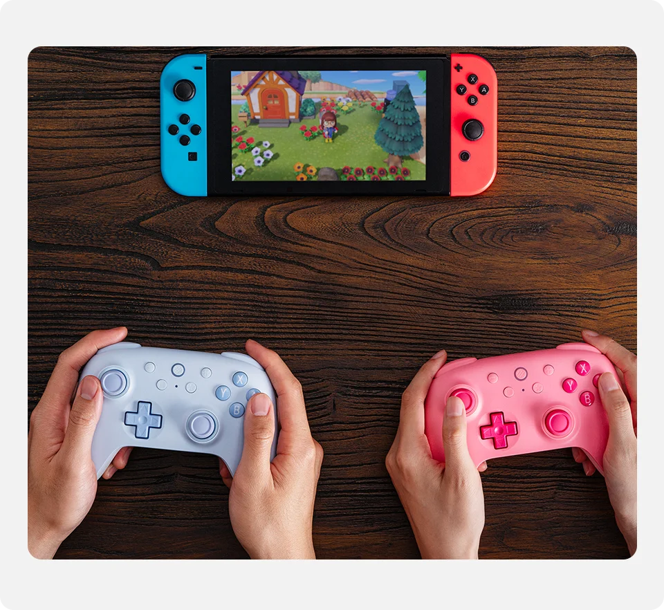 Wireless Gaming Controller with Hall Effect Joysticks for Nintendo Switch