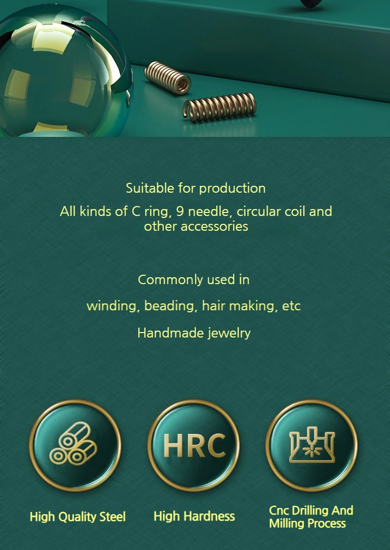 1pc Iron Wire Looping Jewelry Pliers, 6-in-1 Bail-Making Pliers, With Non-Slip Comfort Grip Handle, For Loops Making Tool