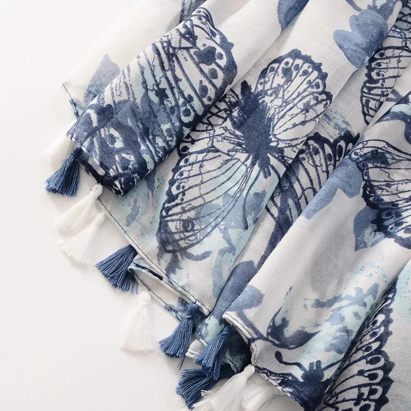 Bandannas Designer Scarf Luxury Scarves Woman Scarf Elegant Women's Shawls For Cotton Veils Bandana Brand