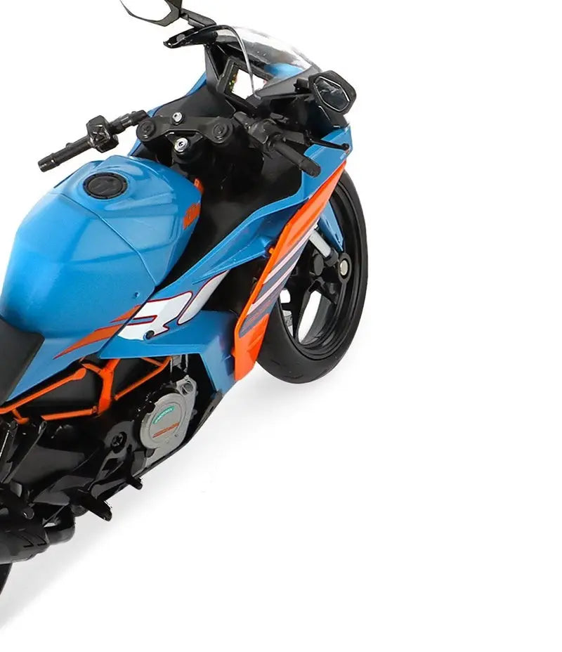 Diecast KTM RC 390 Racing Motorcycle Model 1 to 12 Scale