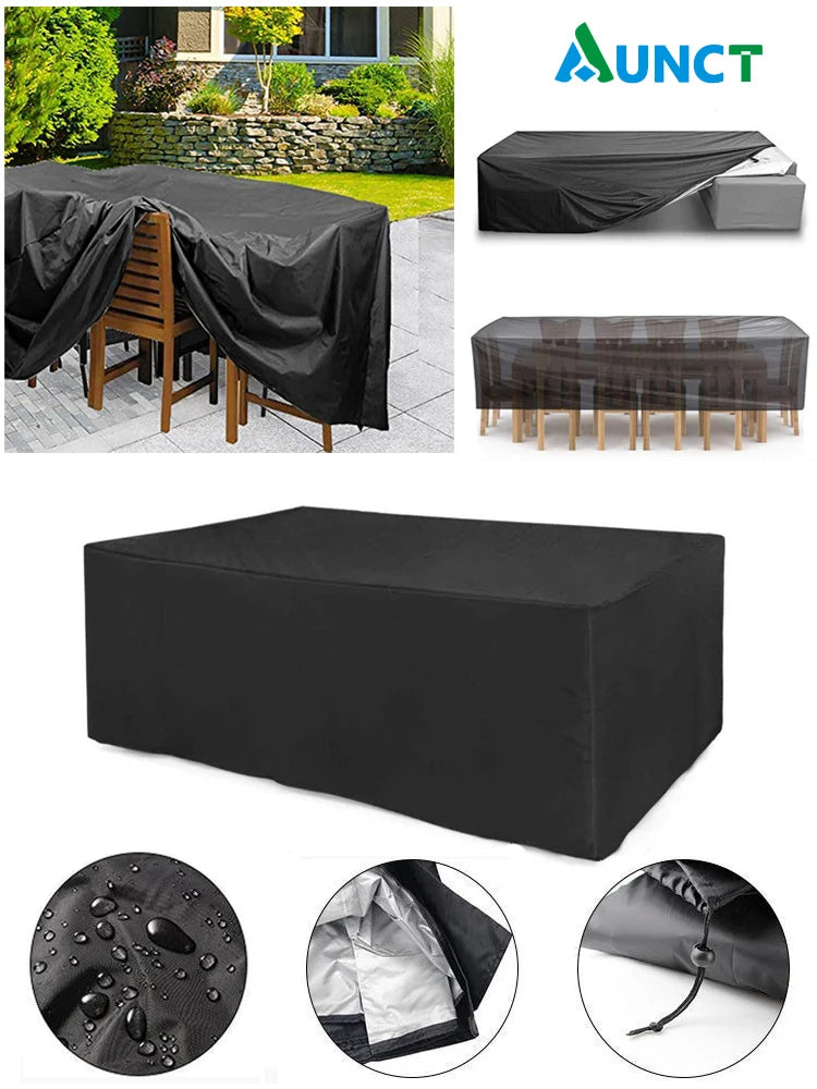 Waterproof Outdoor Patio Furniture Cover Garden Sofa Table Chair Rain Snow Dust Protector
