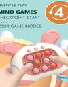 Pop Push Press Bubble Sensory Toys Whack Music Quick Press Bubble Game Machine Squeeze Stress Relief Toy for Kids Adult Gift