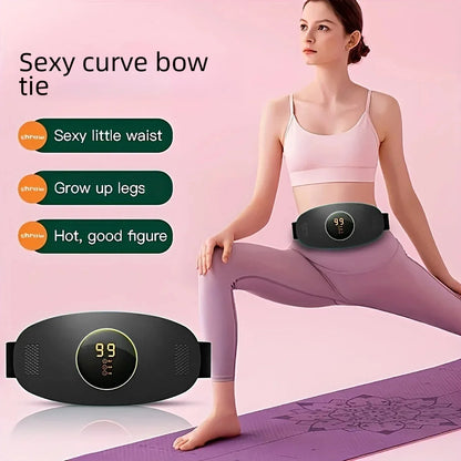 Portable Electric Body Slimming Machine Weight Loss Crazy Fat Burning Massage Fitness Belt Beauty Tool Constipation