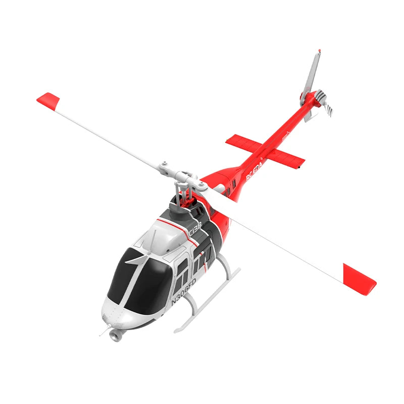 RC ERA C138 BELL 206 Jet Ranger 6-axis Gyro Stabilized Altitude Hold 4ch RC Helicopter Aircraft Hobby for Adults -RTF