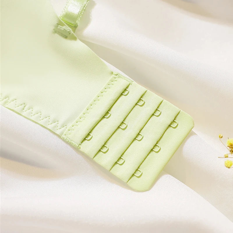 Women’s Lace Transparent Rabbit Ears Bra & Panties Set – Soft, Thin Push-Up Lingerie