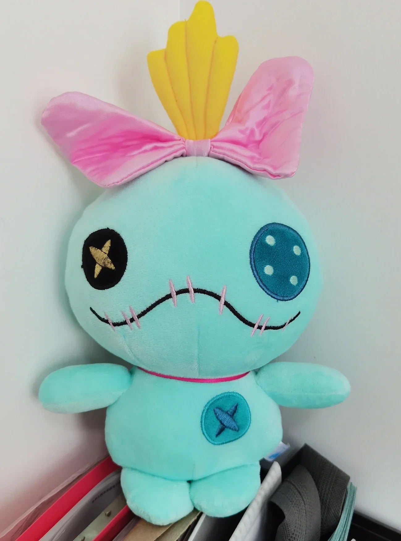 Disney Cartoon Blue Pink Stitch Plush Dolls Anime Toys Lilo and Stitch Stich Plush Stuffed Toys Christmas Gifts for