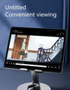 720 Rotate Aluminum Alloy Portable Tablet Holder For iPad Adjustable Flexible Folding Lazy Desktop Live Mobile Phone Stand Mount