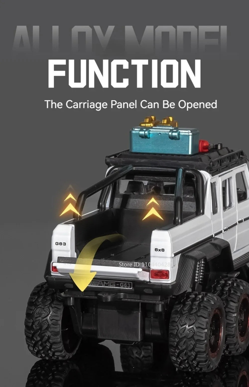 1:24 G63 G550 Diecast Alloy Miniature Model Toys Cars Sound Light Pull Back Doors Opened Off-road Vehicles Boys Birthday Present