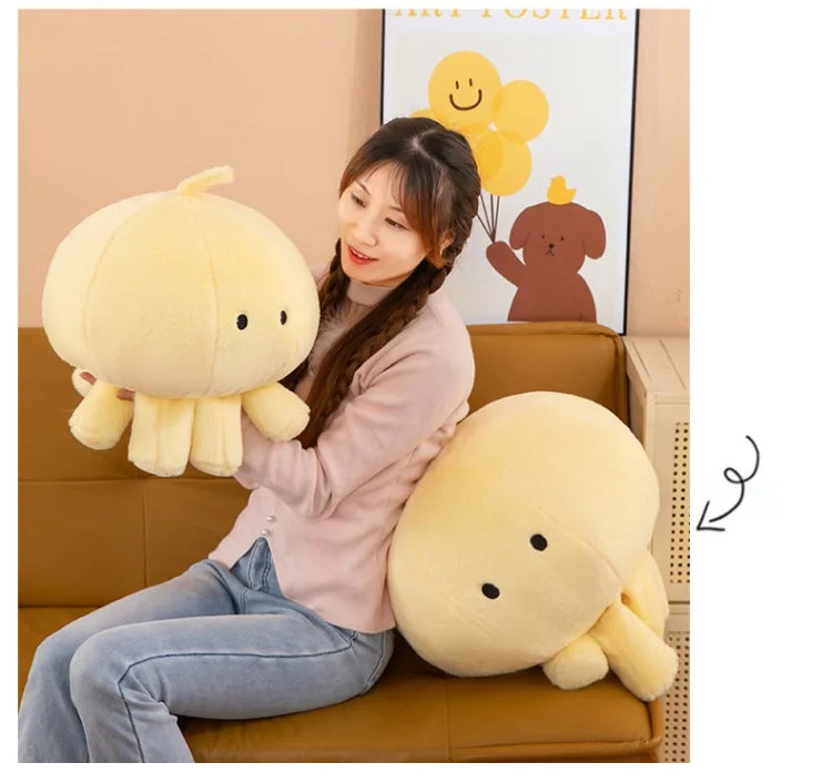 Kawaii Jellyfish Stuffed Doll Plush Toy Kids Anime Lovers Cute Birthday Gift for Boys Girls Best Friend Present Home Decor