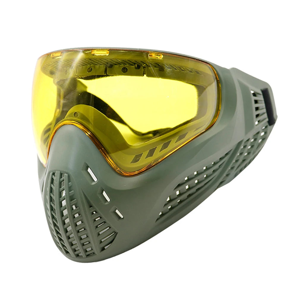 Tactical Phantom Mask with Anti-Fog Goggles Outdoor Airsoft Full Face Mask War Games Hunting Paintball Protective Mask