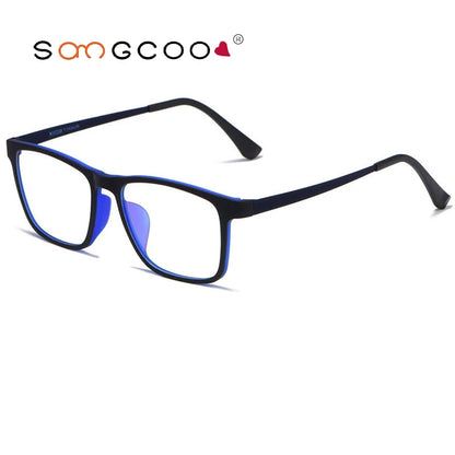 HONGMEI Ultralight Titanium Alloy TR90 Myopia Glasses Retro square Optical Prescription Eyeglasses Frame Men And Women