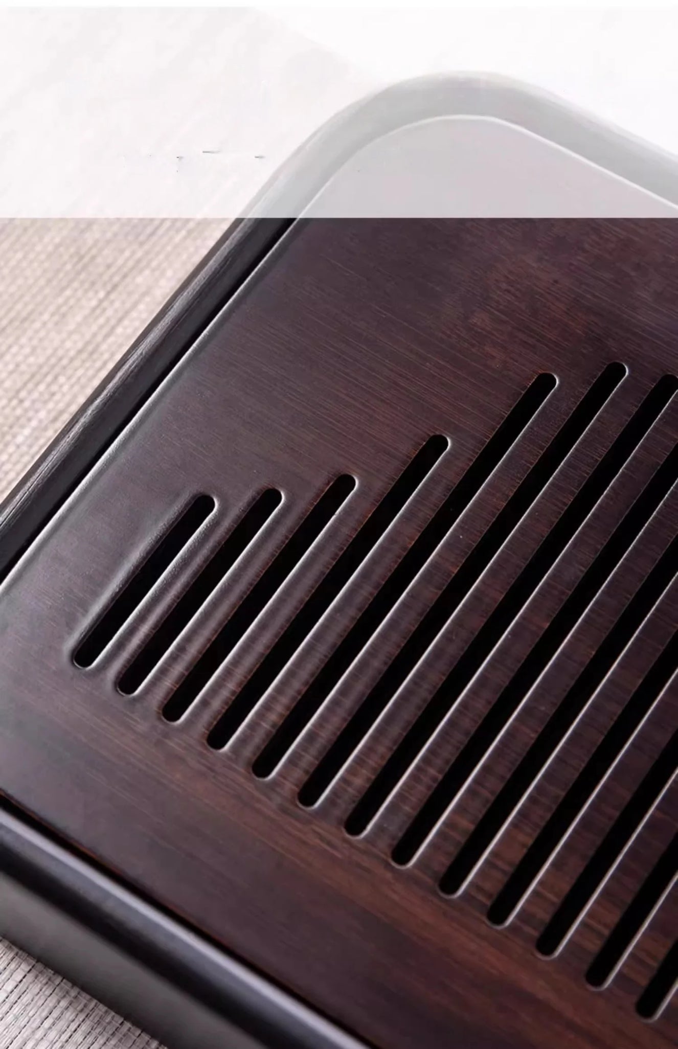 Kitchen Tea Tray Portable Dishes For Tea Bamboo Rectangle Storage Of Water Woodentray For Chinese Style Chaban Tea Table