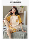 Women’s Winter Corduroy Cotton Pajama Set – Cute, Comfortable, Loose Long Sleeve Loungewear