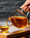 Heat Resisting Clear Glass Tea Pitcher Glass Tea Pot Fair Cup Cha Hai Chinese Kung Fu Tea Set Milk Glass Pitcher Coffee Pot
