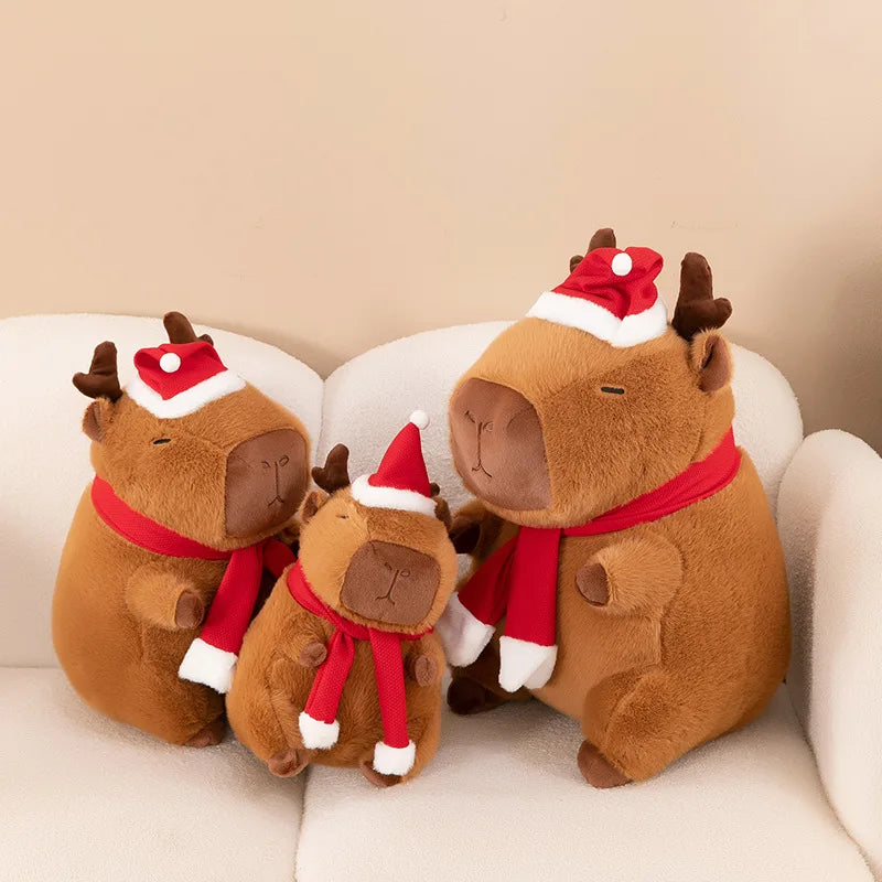 New 50cm Kawaii Capybara Plush Toy Capybara Stuffed Doll Christmas Gift Kids Birthday Xmas Present Cuddly Pillow Factory