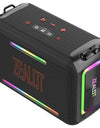 120W RGB Portable Bluetooth Speakers, Massive Bass Party Boombox IPX6 Waterproof Speaker Large, Loud Outdoor Speaker