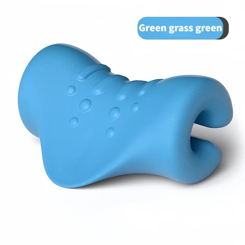 C Shaped Pillow Cervical Traction Massager Shoulder Repair Pillow Neck Relaxation Stretch Massage Tool Spine Correction Tools