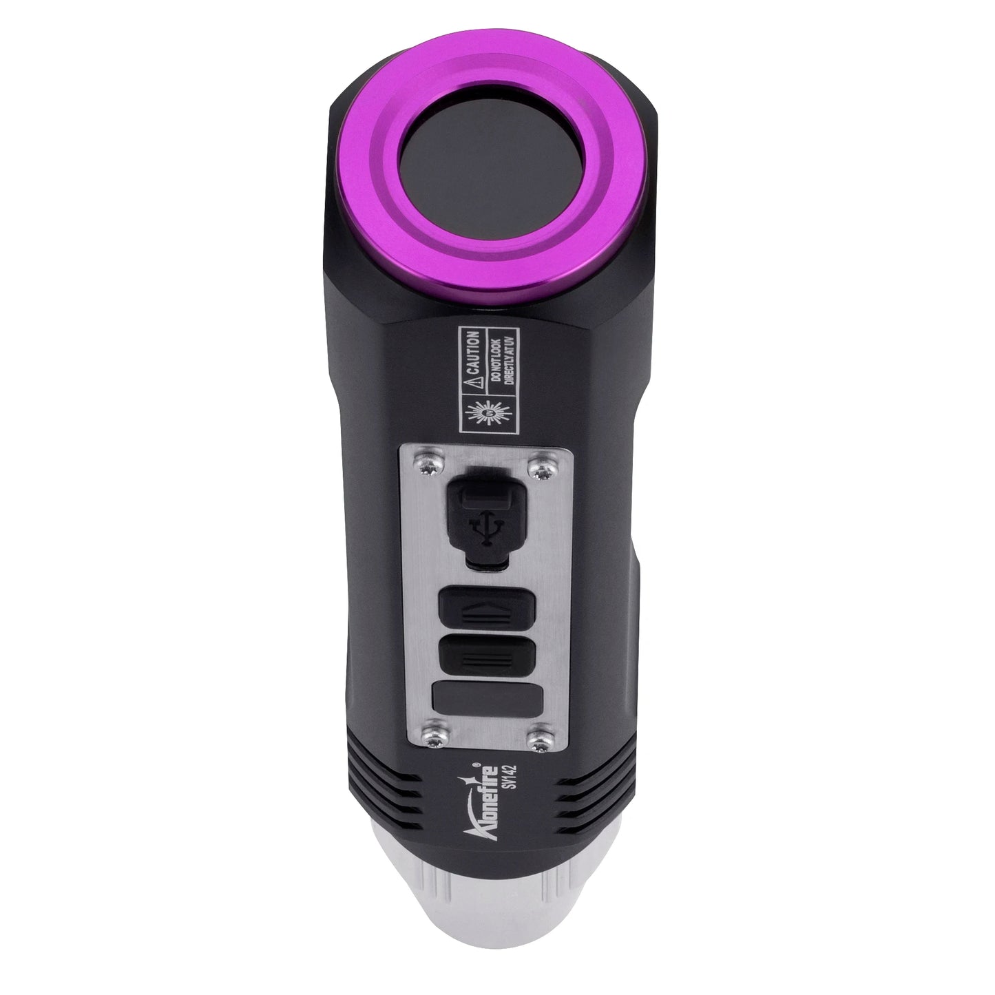 365nm UV Blacklight Rechargeable Flashlight