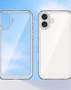 For iPhone 16 Case Luxury Transparent Silicone For iPhone 16 Pro Max 16 Plus Case Phone Protector Cover for iPhone 16 Cover