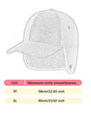 Mens Winter Fleece Hat Golf Cap Ear Protection Keep Warm Windproof Casual Visor for Cold Weather Travel Camping Outdoor Sports
