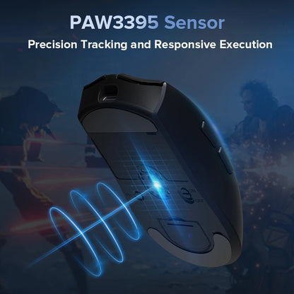 Series Wireless Gaming Mouse 52g Lightweight 2.4G Dual Mode Connection 26000DPI Macro Rechargeable Mice for PC Gamer