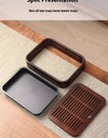 Tea Tray Household Small Dry Brewing And Draining Tea Set Office Tea Table Bamboo Tray Drainage Tea Tray Storage Tray