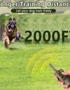 Dog Training Collar Accessories Electric Shock No Bark Strap For Large Dogs Canine Equipment Supplies Vibration Sound Shock